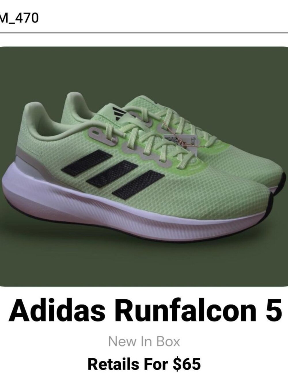 Adidas Men's Green and Yellow Trainers